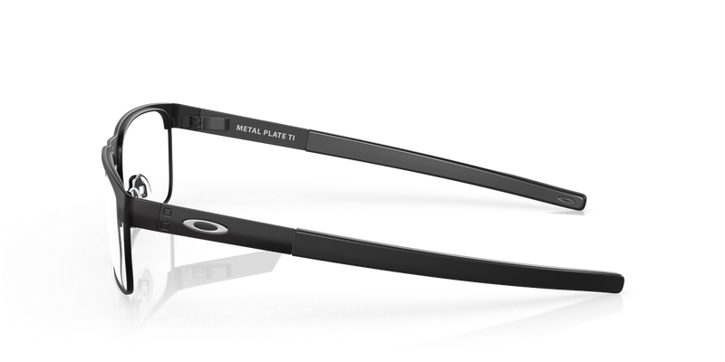 Oakley METAL PLATE TI in Satin Black / Demo Lens (515301) - Back View