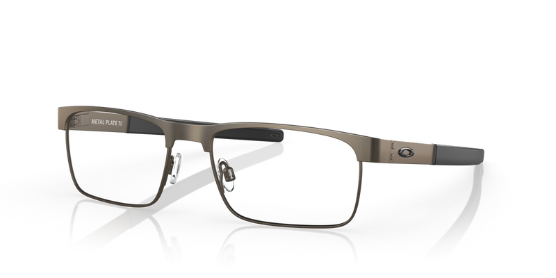 Oakley METAL PLATE TI in Pewter / Demo Lens (515302) - Alternate View