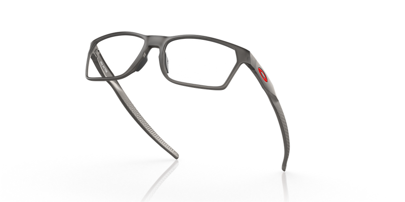 Oakley HEX JECTOR in Satin Grey Smoke / Demo Lens (803202) - Temple Detail