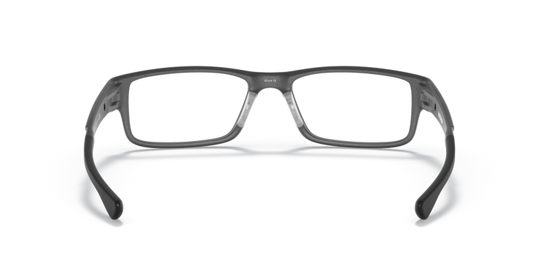 Oakley AIRDROP in Satin Light Steel / Demo Lens (804613) - Alternate View