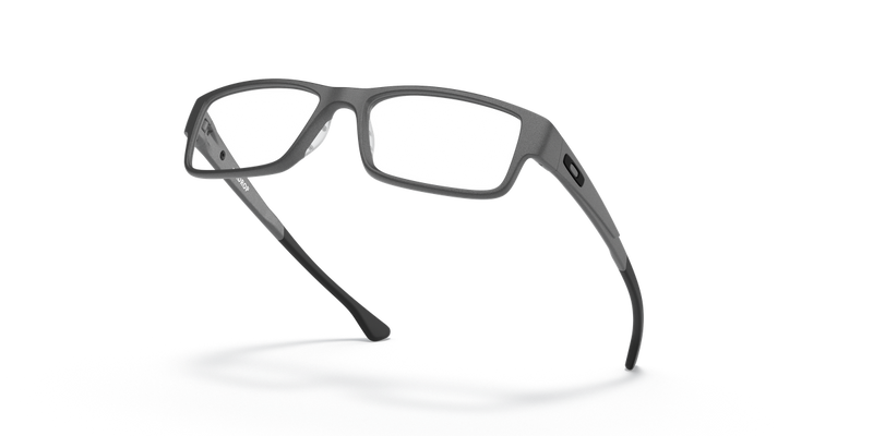 Oakley AIRDROP in Satin Light Steel / Demo Lens (804613) - Alternate View