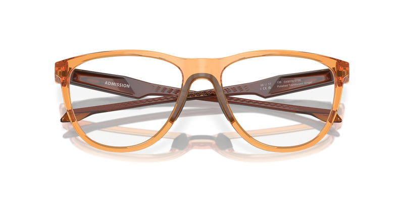Oakley ADMISSION in Polished Transparent Ginger / Demo Lens (805607) - Side View