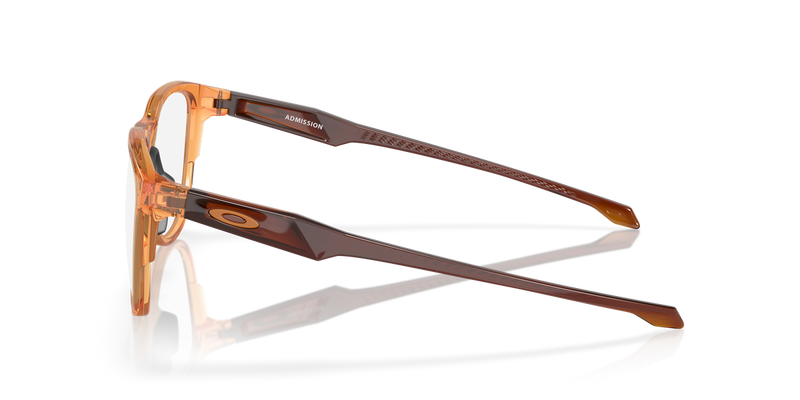 Oakley ADMISSION in Polished Transparent Ginger / Demo Lens (805607) - Back View