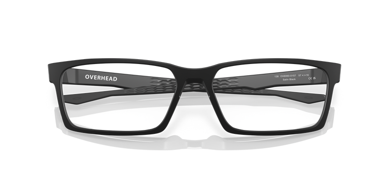 Oakley OVERHEAD in Satin Black / Demo Lens (806001) - Side View