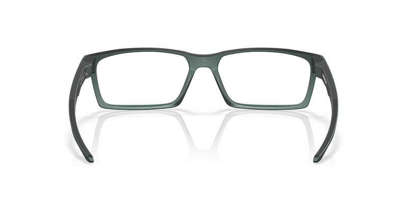 Oakley OVERHEAD in Matte Dark Silver/Blue Colorshift / Demo Lens (806004) - Alternate View