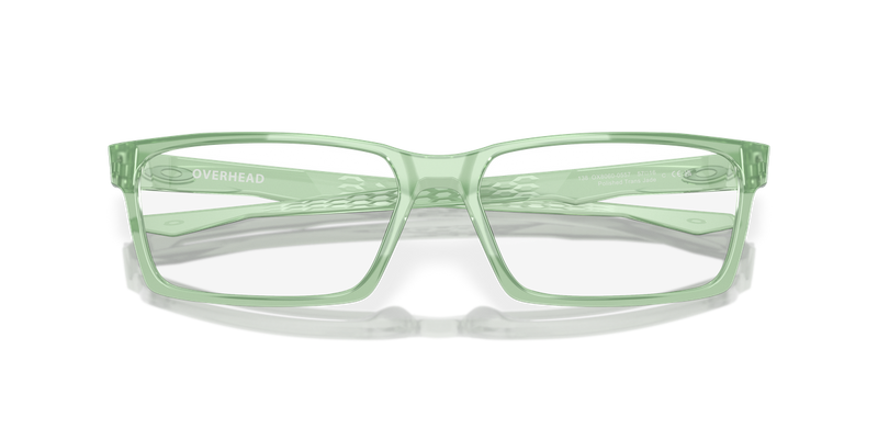 Oakley OVERHEAD in Polished Trans Jade / Demo Lens (806005) - Alternate View