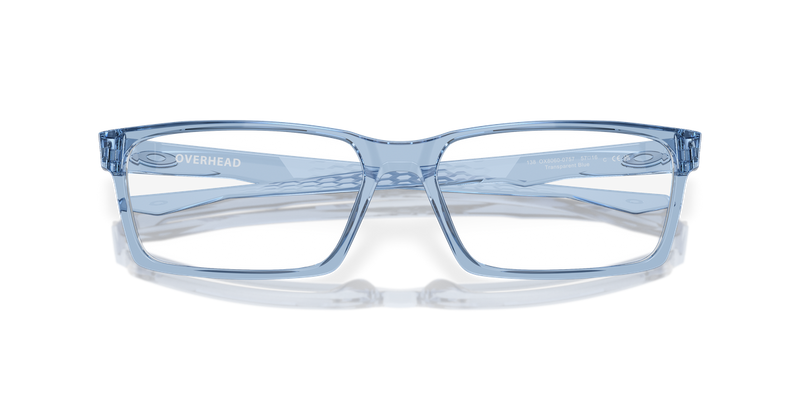 Oakley OVERHEAD in Transparent Blue / Demo Lens (806007) - Alternate View