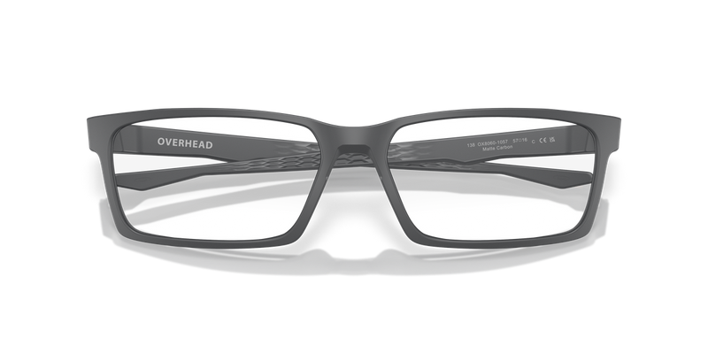 Oakley OVERHEAD in Matte Carbon / Demo Lens (806010) - Alternate View