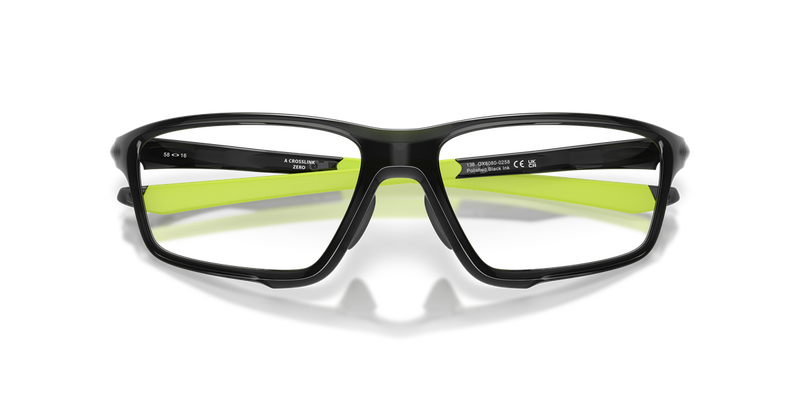 Oakley CROSSLINK ZERO (A) in Polished Black Ink / Demo Lens (808002) - Alternate View