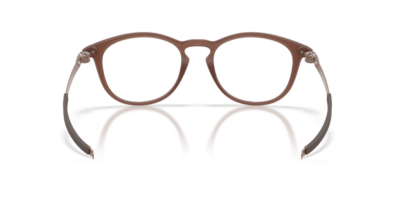 Oakley PITCHMAN R A in Transparent Mahogany - Temple Detail