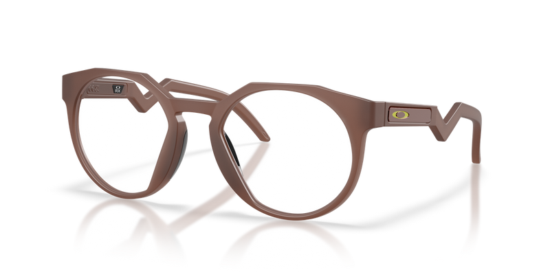 Oakley HSTN RX A in Transparent Mahogany - Front View