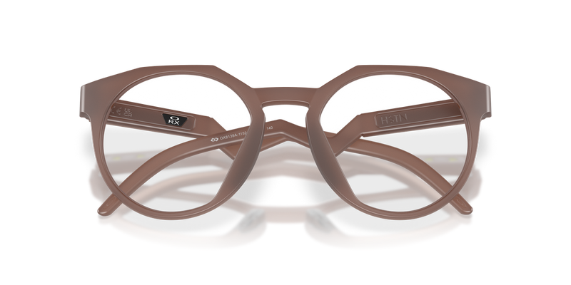 Oakley HSTN RX A in Transparent Mahogany - Side View