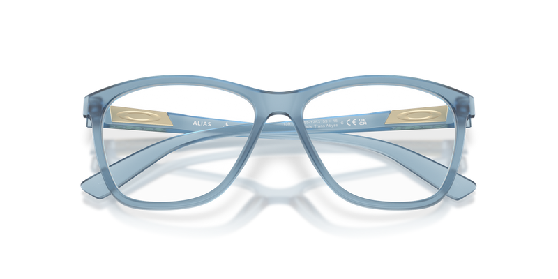 Oakley ALIAS in Matte Transparent Abyss / Demo Lens (815512) - Side View