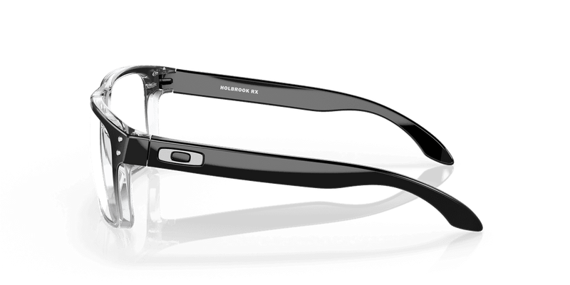 Oakley HOLBROOK RX in Polished Black Clear Fade / Demo Lens (815606) - Alternate View