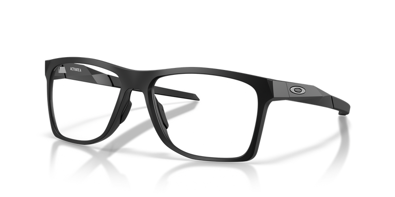 Oakley ACTIVATE (A) in Satin Black / Demo Lens (816901) - Front View