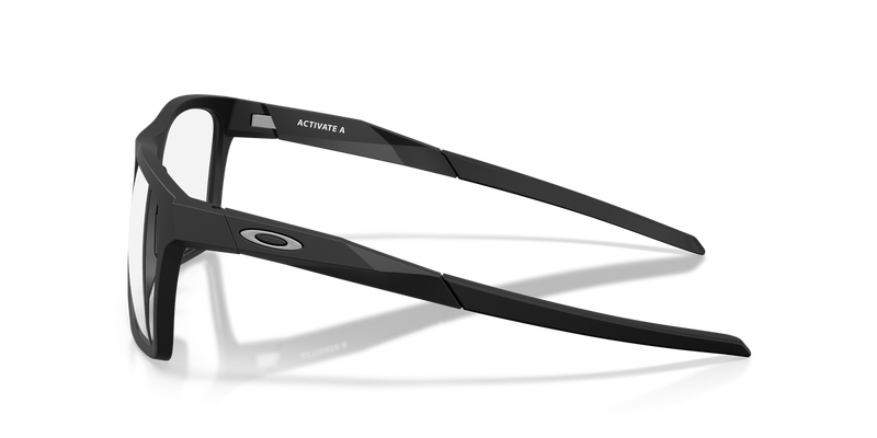 Oakley ACTIVATE (A) in Satin Black / Demo Lens (816901) - Back View