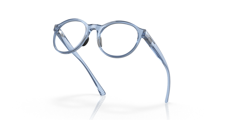 Oakley SPINDRIFT RX in Transparent Blue / Demo Lens (817607) - Alternate View