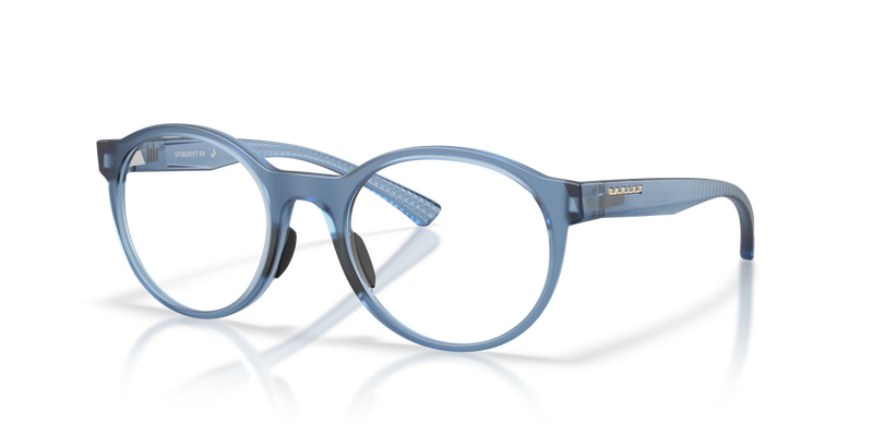Oakley SPINDRIFT RX in Matte Transparent Abyss / Demo Lens (817610) - Front View