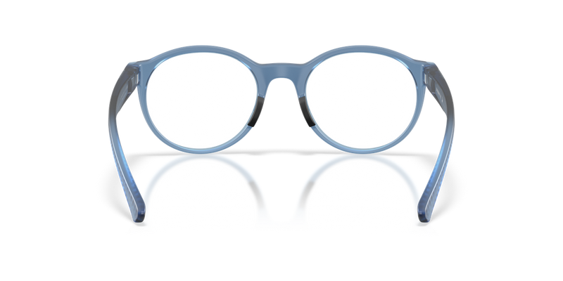 Oakley SPINDRIFT RX in Matte Transparent Abyss / Demo Lens (817610) - Temple Detail