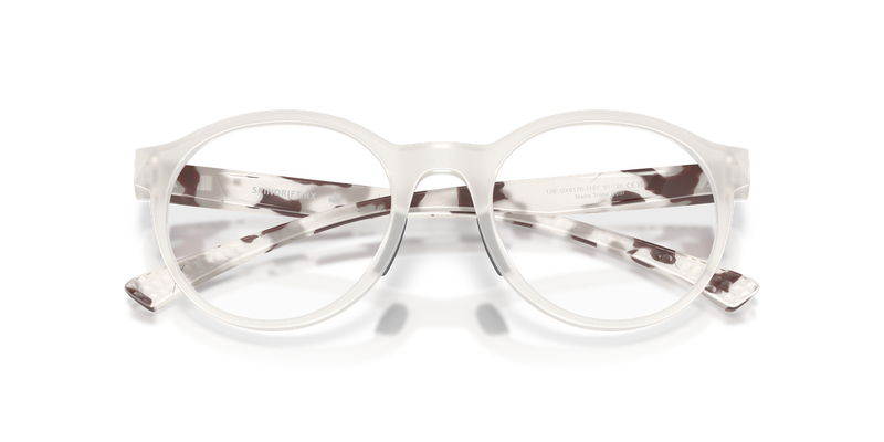 Oakley SPINDRIFT RX in Matte Transparent Opaline / Demo Lens (817611) - Alternate View