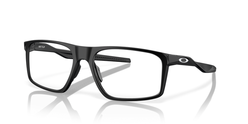 Oakley BAT FLIP in Satin Black - Front View