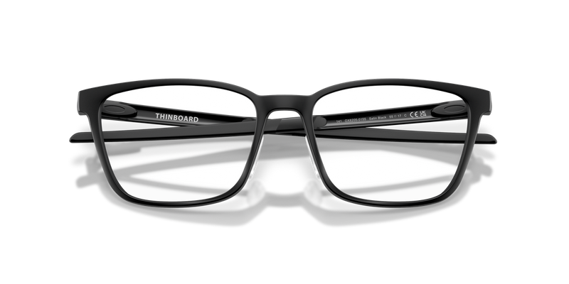 Oakley THINBOARD in Satin Black / Demo Lens (820501) - Side View