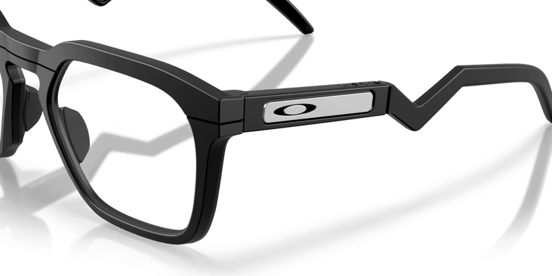 Oakley HSTN SQ RX in Satin Black / Demo Lens (820801) - Alternate View