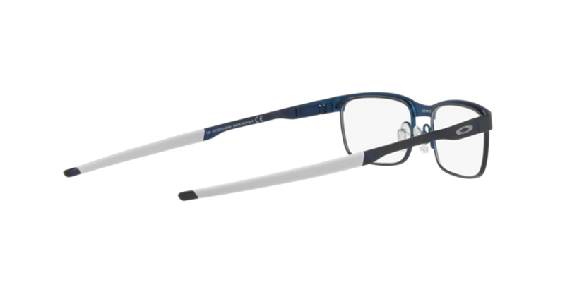 Oakley Youth STEEL PLATE XS in Matte Midnight - Temple Detail