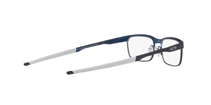Oakley Youth STEEL PLATE XS in Matte Midnight - Temple Detail