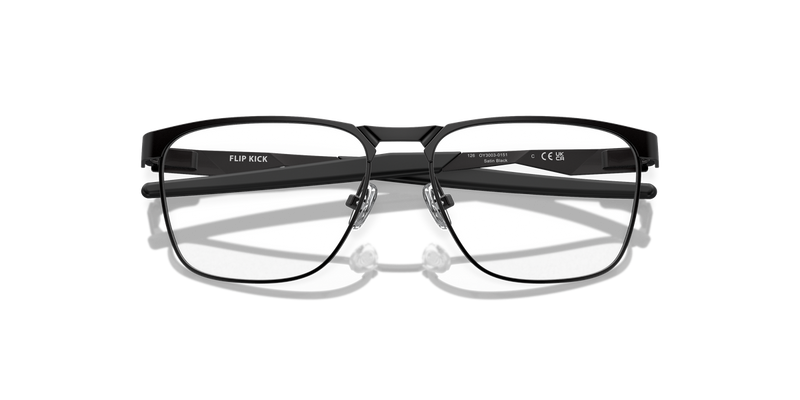 Oakley Youth FLIP KICK in Satin Black - Side View
