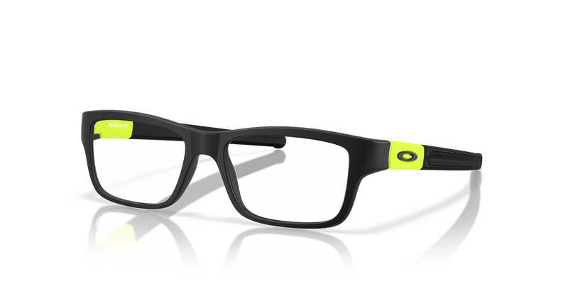 Oakley Youth MARSHAL XS in Satin Black - Front View