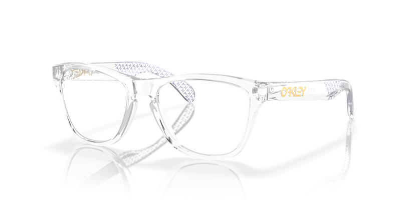Oakley Youth FROGSKINS XS RX in Polished Clear - Front View