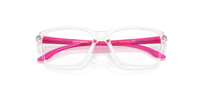 Oakley Youth CARTWHEEL in Polished Clear - Alternate View