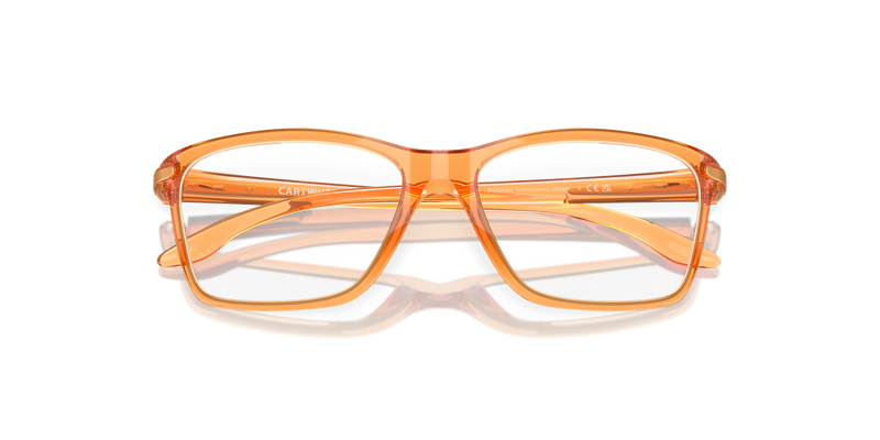 Oakley Youth CARTWHEEL in Polished Transparent Ginger - Alternate View