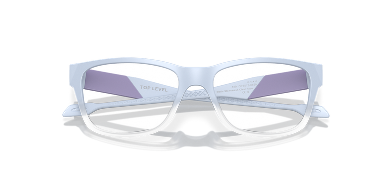 Oakley Youth TOP LEVEL in Matte Stonewash Clear Fade - Alternate View