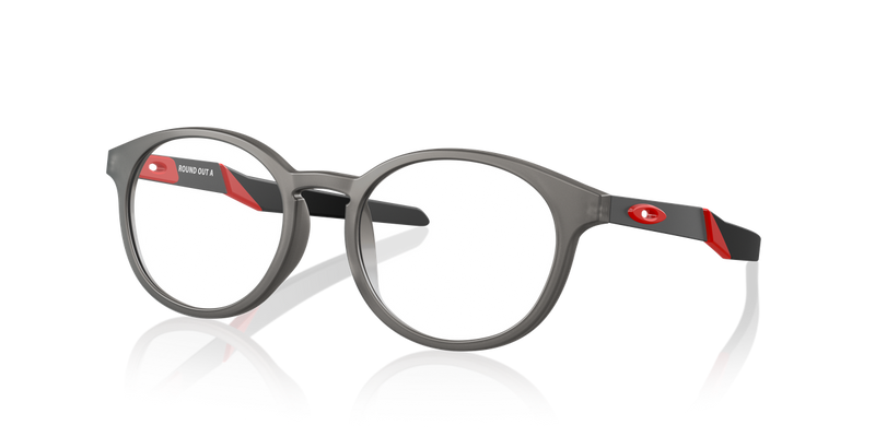Oakley Youth ROUND OUT A in Satin Grey Smoke - Alternate View