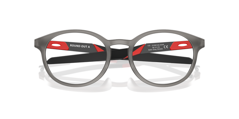 Oakley Youth ROUND OUT A in Satin Grey Smoke - Alternate View