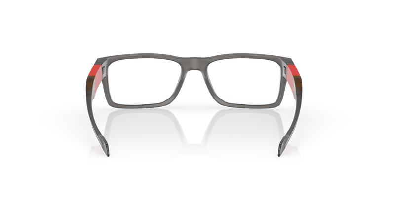 Oakley Youth DOUBLE STEAL in Satin Grey Smoke - Temple Detail