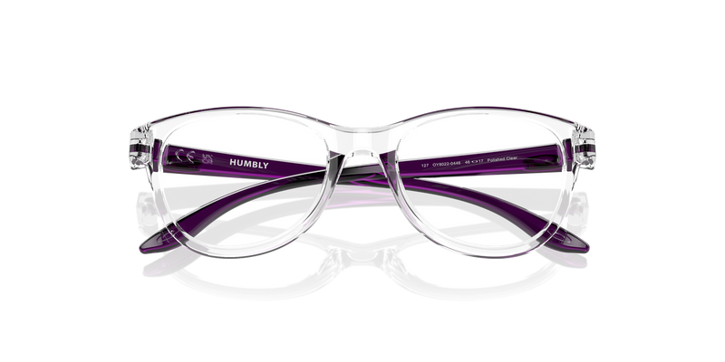 Oakley Youth HUMBLY in Polished Clear - Alternate View