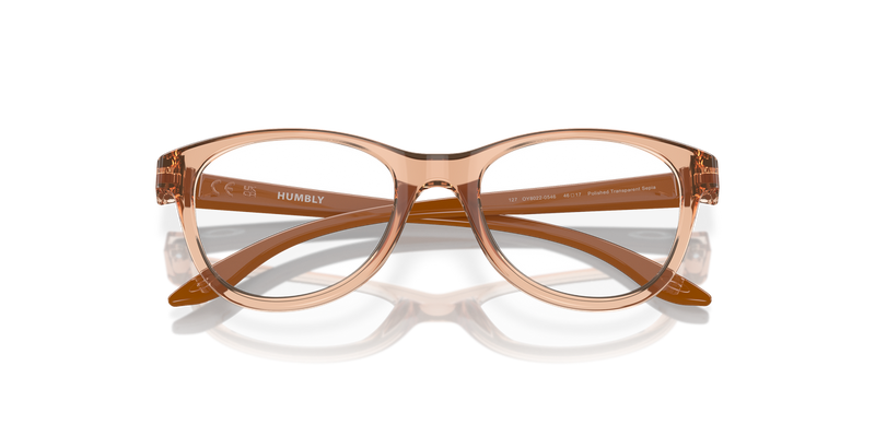 Oakley Youth HUMBLY in Polished Transparent Sepia - Alternate View