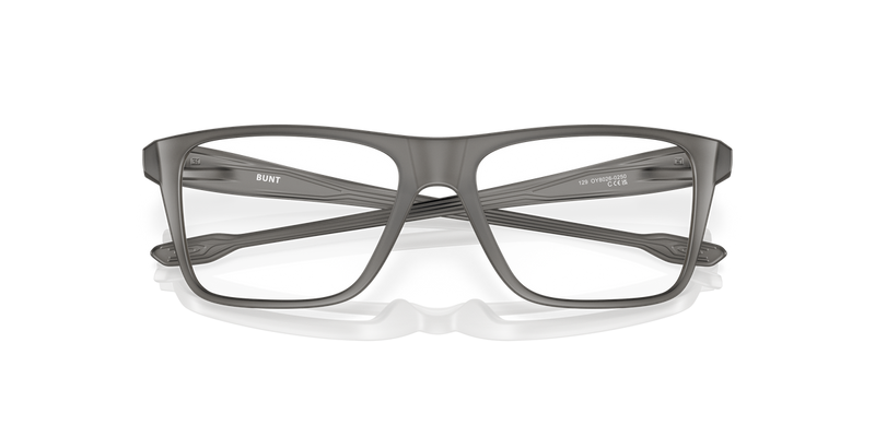 Oakley Youth BUNT in Satin Grey Smoke / Demo Lens (802602) - Alternate View