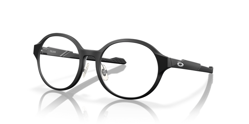 Oakley Youth FIELDER in Satin Black - Front View