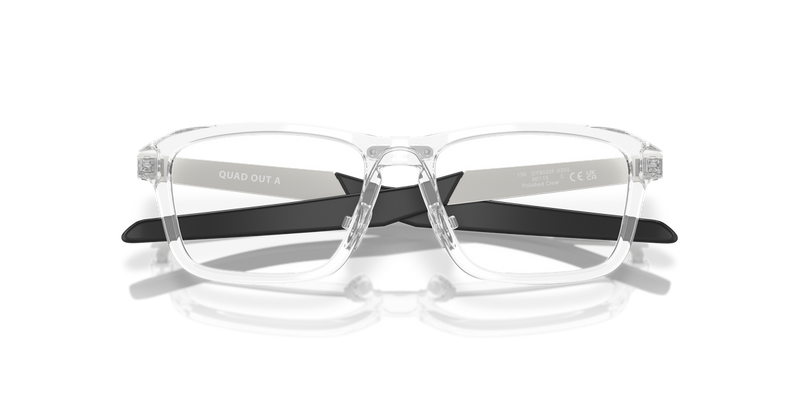 Oakley Youth QUAD OUT A in Polished Clear - Alternate View