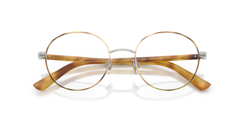 Polo Ralph Lauren PH1248 in Shiny Silver/Honey Tortoise - Alternate View