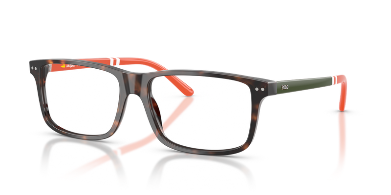 Polo Ralph Lauren PH2296 in Dark Havana - Front View