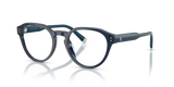 Shiny Transparent Navy Blue / Demo Lens (5955)