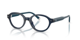 Shiny Transparent Navy Blue / Demo Lens (5955)