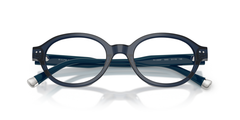 Polo Ralph Lauren PH2305F in Shiny Transparent Navy Blue - Alternate View