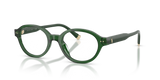 Shiny Transparent Dark Green / Demo Lens (6361)