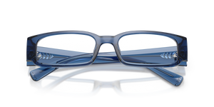Shiny Transparent Blue / Demo Lens (5717)